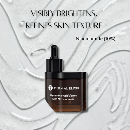 Dermal Elixir Hyaluronic Acid Serum with Nicotinamide (B3) 10% 40ml-3