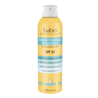 BAB SUNSCRN SPRAY SPF 50 ( 1 X 6 OZ   )-0