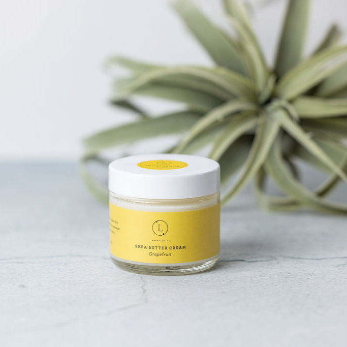 Grapefruit Shea Butter Body Cream, Shea Body Lotion