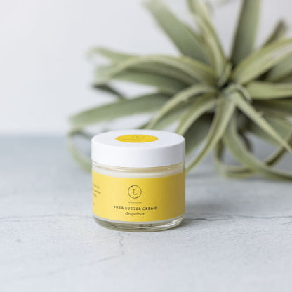 Grapefruit Shea Butter Body Cream, Shea Body Lotion