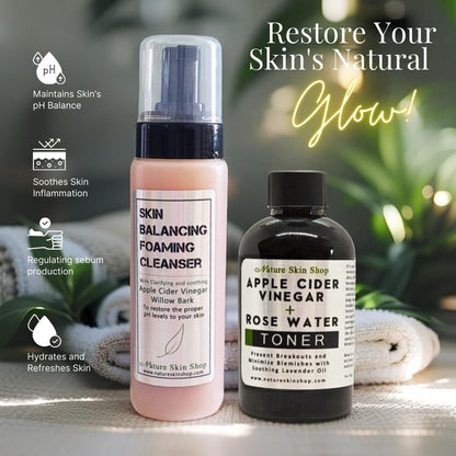 Skin Balancing Apple Cider Vinegar Foaming Face Cleanser-4