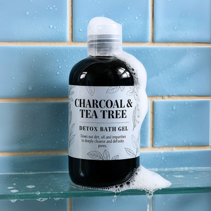Charcoal & Tea Tree Detox Shower Bath Gel-1
