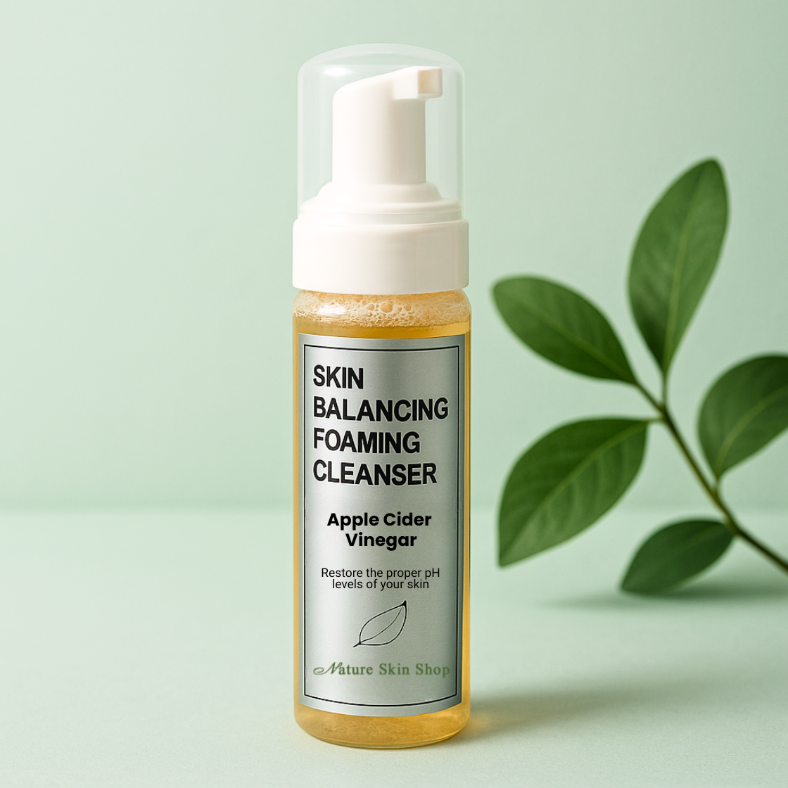 Skin Balancing Apple Cider Vinegar Foaming Face Cleanser-0