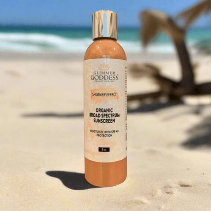 Goddess Glow Shimmering Sunscreen SPF 40 - Reef-Safe Radiance
