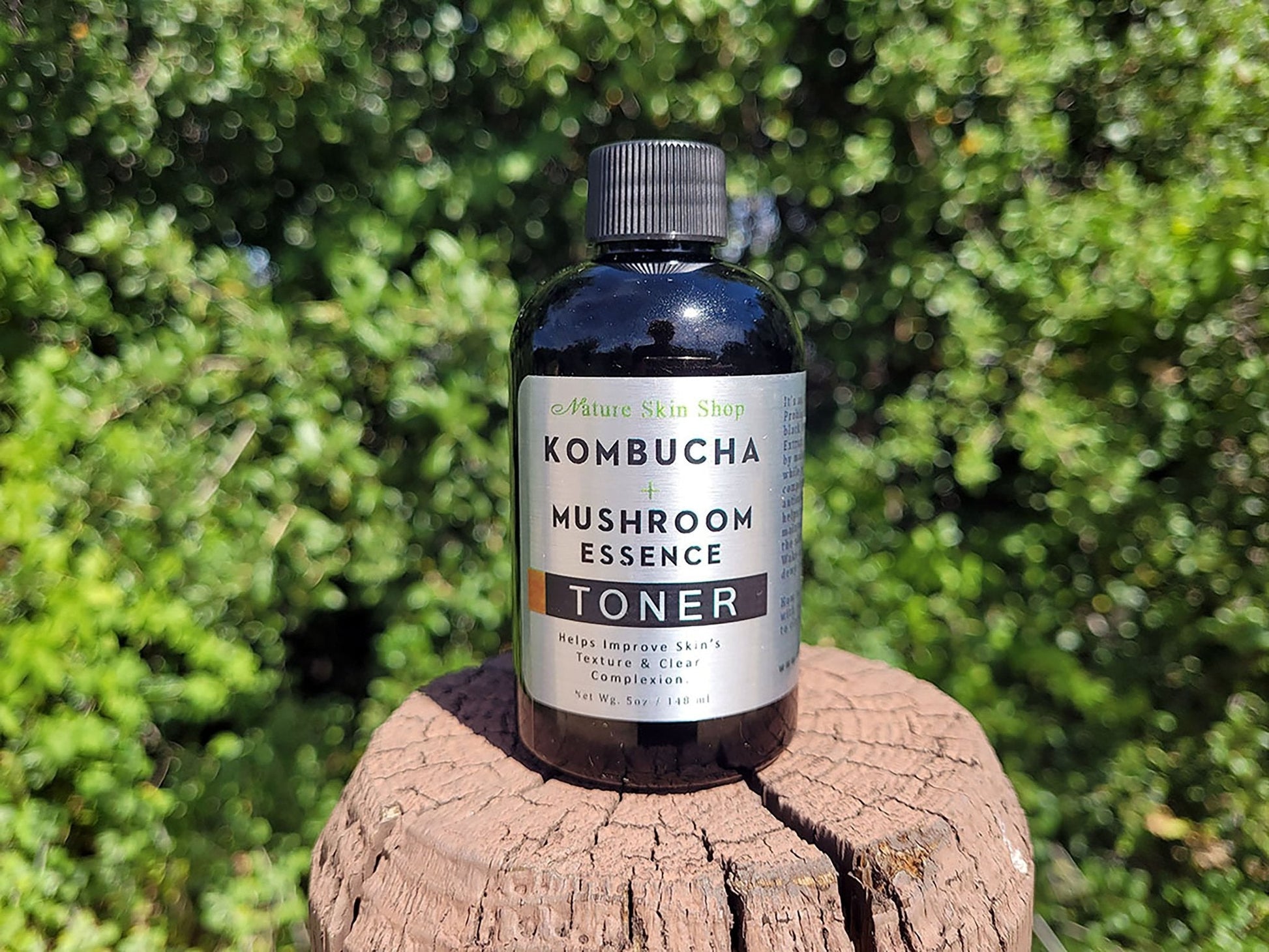 Kombucha mushroom essence toner for natural skincare routine