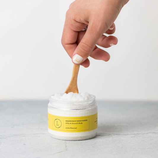Grapefruit Body Salt Scrub - Moisturizing and fresh