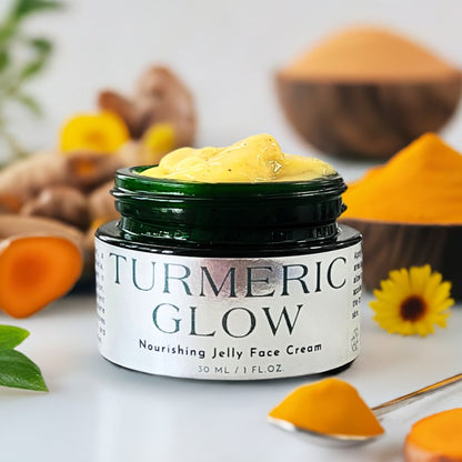TURMERIC GLOW Nourishing Jelly Face Cream-2